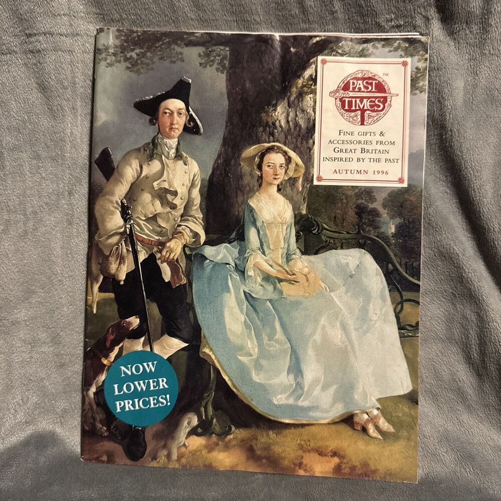 Vintage AUTUMN 🍁 1996 Past Times Fine Gifts Accessories Great Britain Catalog